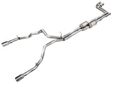 0FG True Dual Cat-Back (Chrome Silver Tips) for RAM 1500 3.0TT 2025+ | #3015-32530 | AWE Tuning